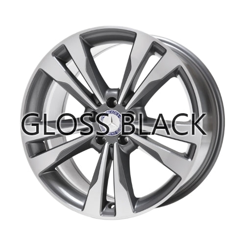 Mercedes-Benz 19" Gloss Black OEM Rim Wheel 85351 A2224011402 2015-2016, 2014-2017, 2015-2017