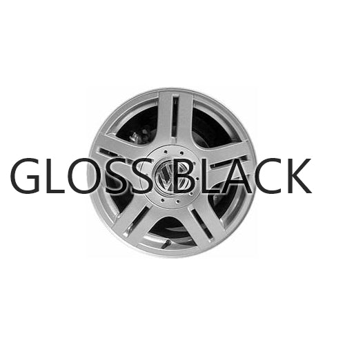 Volkswagen 16" Gloss Black OEM Rim Wheel 69745 3B0601025GZ31