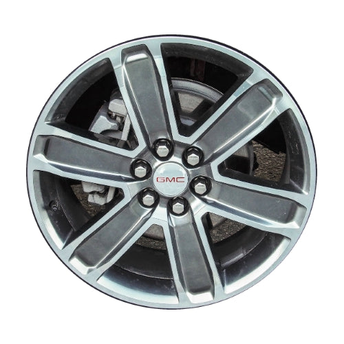 GMC 20" Dark Hyper Grey Machined OEM Rim Wheel 5794 22996320 84425034 84853343