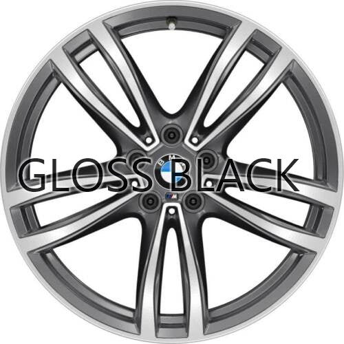 BMW 19" Gloss Black OEM Rim Wheel 86275 36117850579