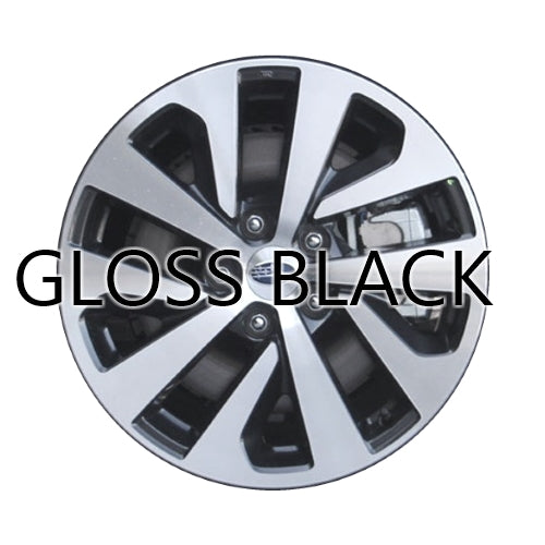 Subaru 17" Gloss Black OEM Rim Wheel 68880 28111AN04A