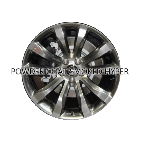 Chrysler 19" Powder Coat Smoked Hyper OEM Rim Wheel 2538 5PQ13AAAAB