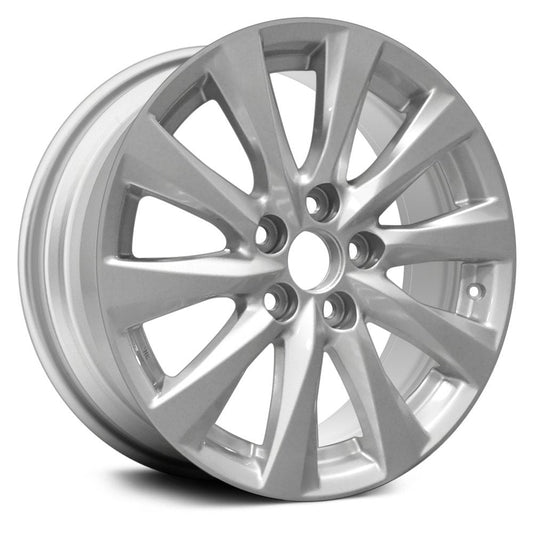 Toyota 17" Silver OEM Rim Wheel 75220 4261106 4261133C00 4261133C40