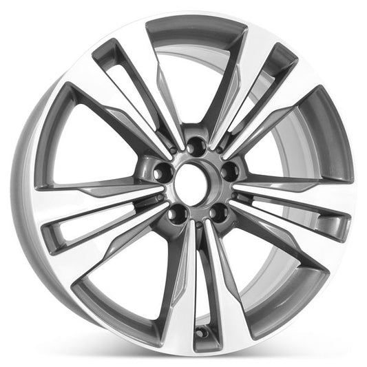 Mercedes-Benz 19" Dark Gray Machined OEM Rim Wheel 85349 2224011302 2015-2016, 2014-2017, 2015-2017