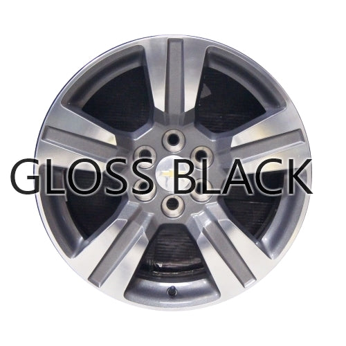 Chevrolet 18" Gloss Black OEM Rim Wheel 5673 94775682 23245759 22901345