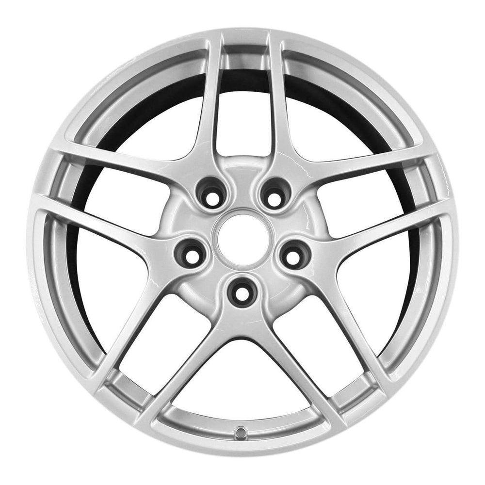 Porsche 19" Powder Coat Silver OEM Rim Wheel 67377 99736215905 2009-2010