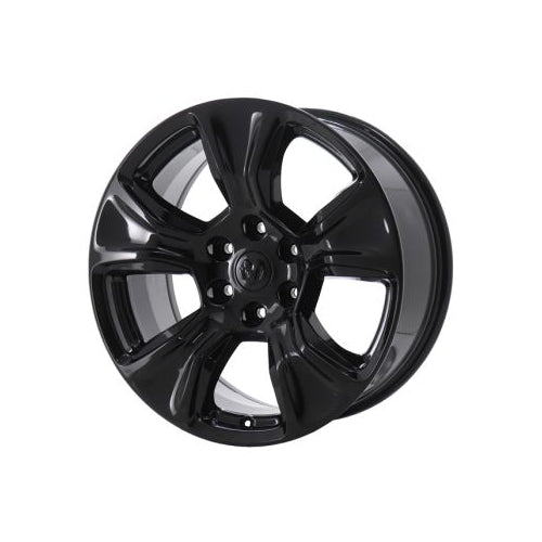 Dodge 20" Gloss Black OEM Rim Wheel 2674 5YD571AUAA