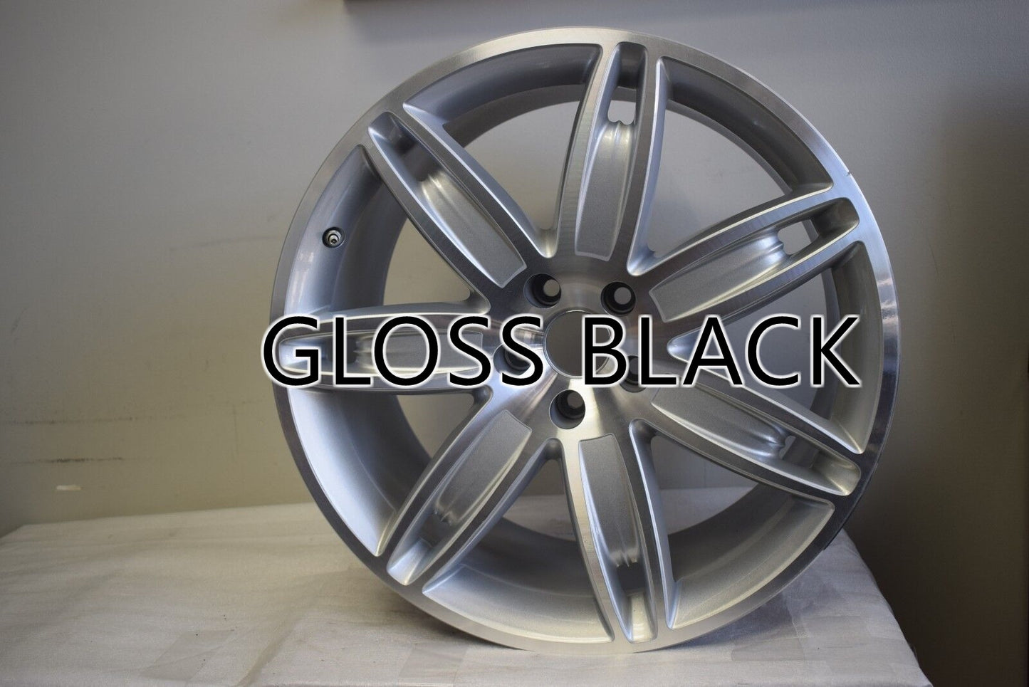 Maserati 20" Gloss Black OEM Rim Wheel 670010623