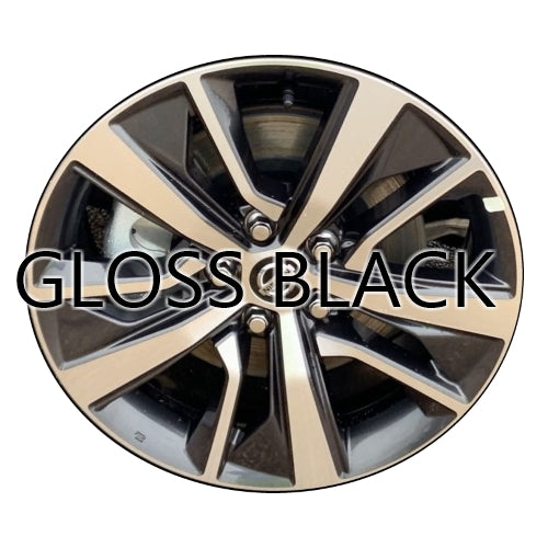 Nissan 18" Gloss Black OEM Rim Wheel 62807 403009DJ1A 403009DJ1B