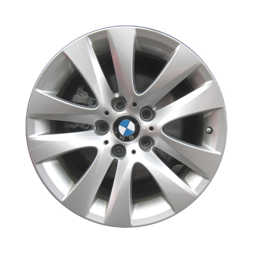 BMW 17" Powder Coat Silver OEM Rim Wheel 71453 36116791478