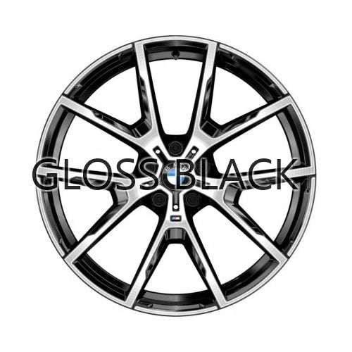 BMW 20" Gloss Black OEM Rim Wheel 86422 36118072023 2020-2022, 2019-2022