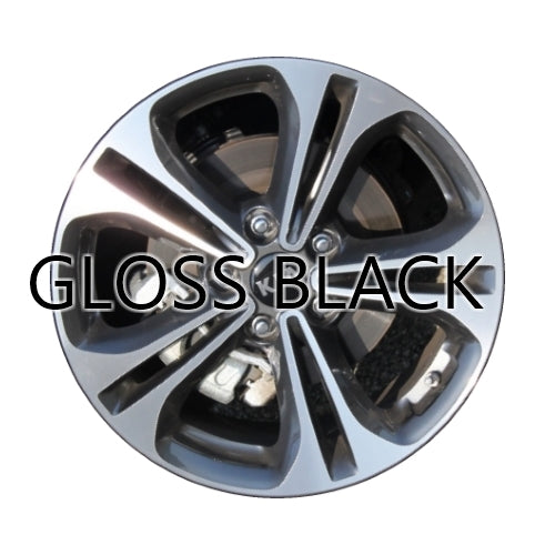 KIA 17" Gloss Black OEM Rim Wheel 74678 52910A7450 52910A7400