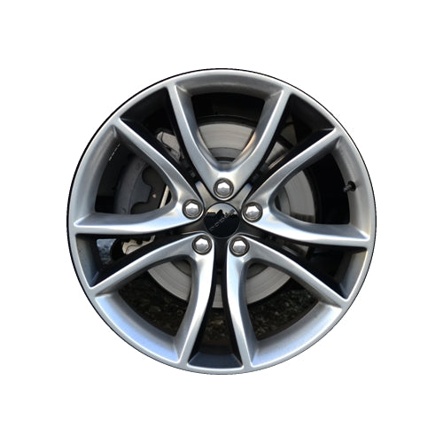 Dodge 20 Black Polished OEM Rim Wheel 2545 5PN351XFAA