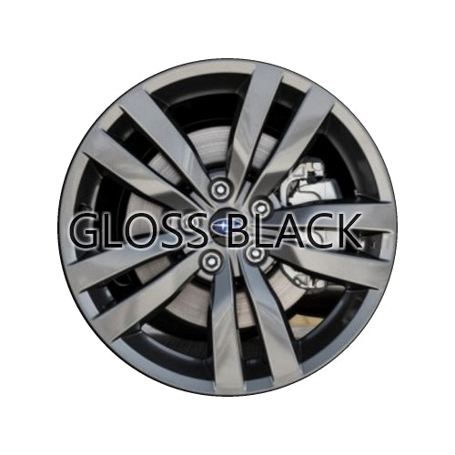 Subaru 18" Gloss Black OEM Rim Wheel 68835 28111VA100