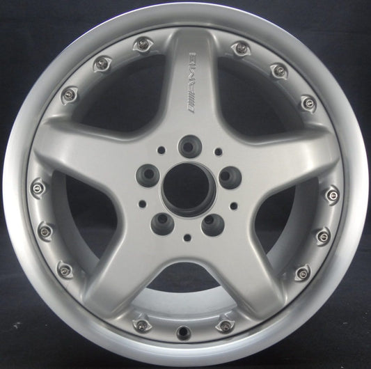 Mercedes-Benz 17" Silver OEM Rim Wheel 65256 A2034001302 2002-2003