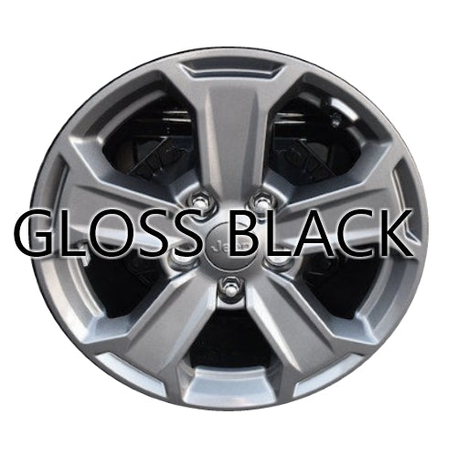 JEEP 17" Gloss Black OEM Rim Wheel 9195 6ED73TRMAA