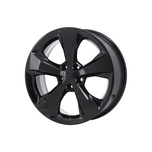 Jeep 18" Gloss Black OEM Rim Wheel 9159 5XT12DX8AA Cherokee