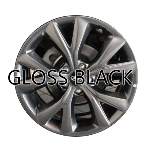 Hyundai 19" Gloss Black OEM Rim Wheel 70910 529102W510