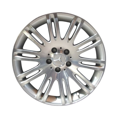 Mercedes-Benz 18" Silver Machined OEM Rim Wheel 65432 A20114015302