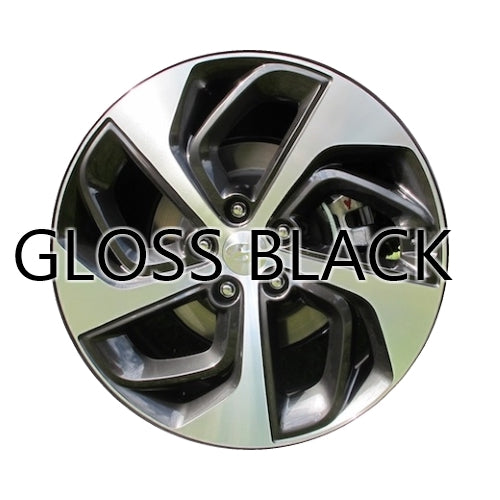 Hyundai 19" Gloss Black OEM Rim Wheel 70895 52910D3410