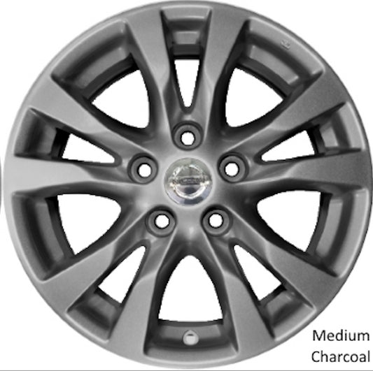 Nissan 16" Powder Coat Medium Charcoal OEM Rim Wheel 62718 403009HP9A 403003TA1A