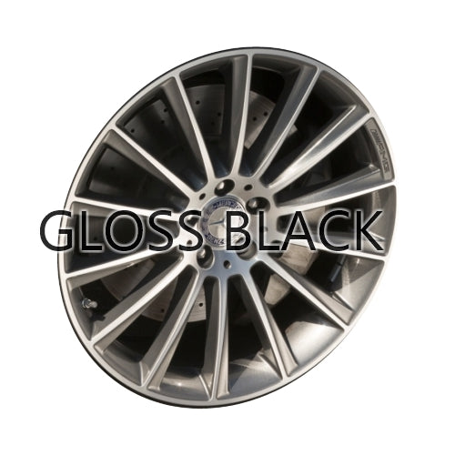 Mercedes-Benz 20" Gloss Black OEM Rim Wheel 85355 A2224010500   2015-2016, 2014-2017