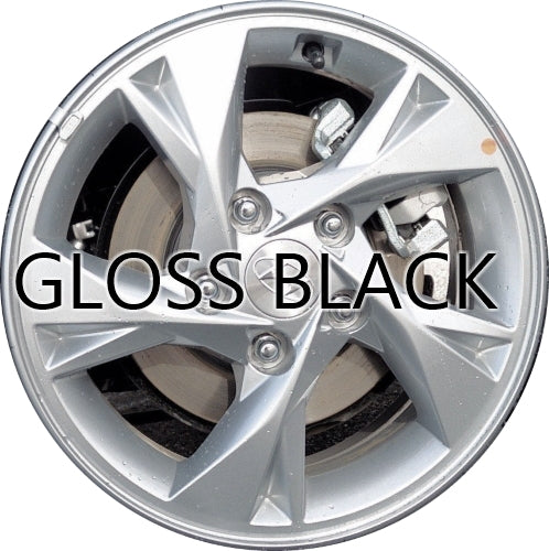 Hyundai 15" Gloss Black OEM Rim Wheel 52910-AA100 52910-AB100