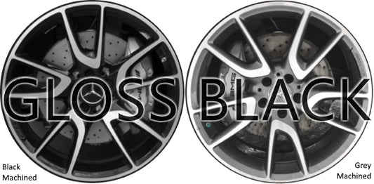 Mercedes-Benz 20" Gloss Black OEM Rim Wheel 85544 A2134012500 2017, 2017-2018, 2019-2022