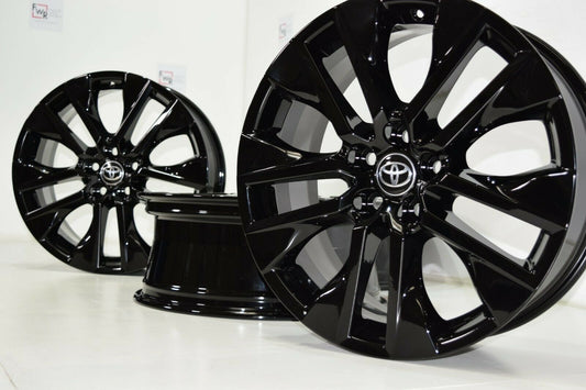 Toyota 19" Gloss Black OEM Rim Wheel 75244 4261A0R040 4261A0R050 4261B42850