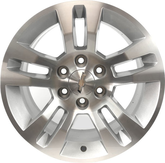 Chevrolet 18" Silver Machined OEM Rim Wheel 5646 20937769