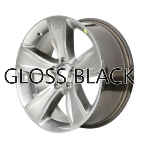 Dodge 18" Gloss Black OEM Rim Wheel 2521 1ZV90DD5AA 1ZV90DD5AB 1ZV90TRMAA