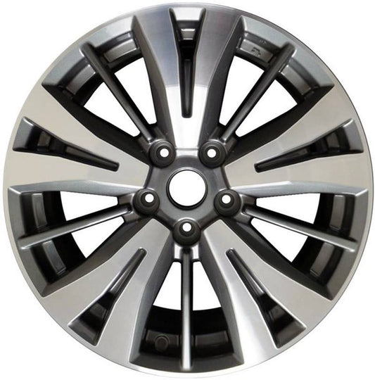 Nissan 18" Charcoal Machined OEM Rim Wheel 62742 403009PF2A