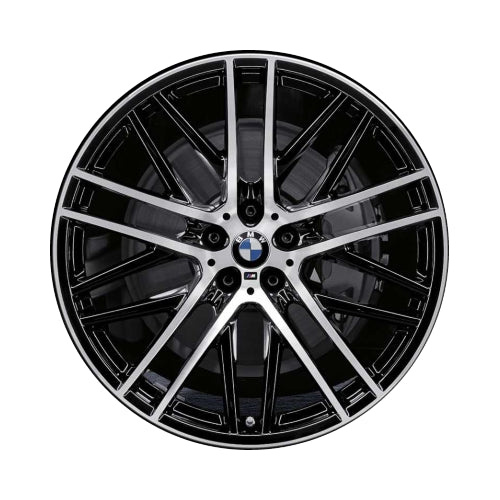 BMW 21" Black Machined OEM Rim Wheel 86290 36116867341 2018-2019, 2017-2019, 2016-2022, 2016-2022