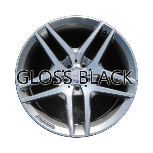 Mercedes-Benz 19" Gloss Black OEM Rim Wheel 85348 2224010000 2015-2016, 2014-2017, 2015-2017