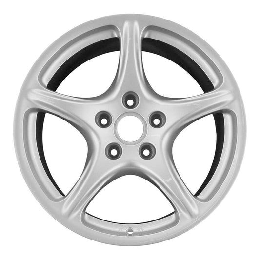 Porsche 19" Powder Coat Silver OEM Rim Wheel 67326 99736216204 2006-2008, 2005-2008, 2005-2013