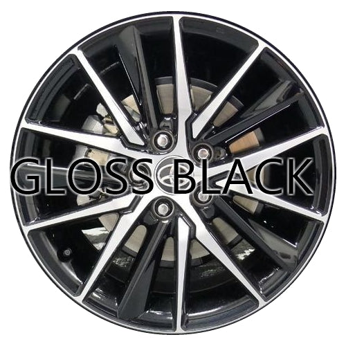 Toyota 18" Gloss Black OEM Rim Wheel 69133 42611-06J30 42611-06J40