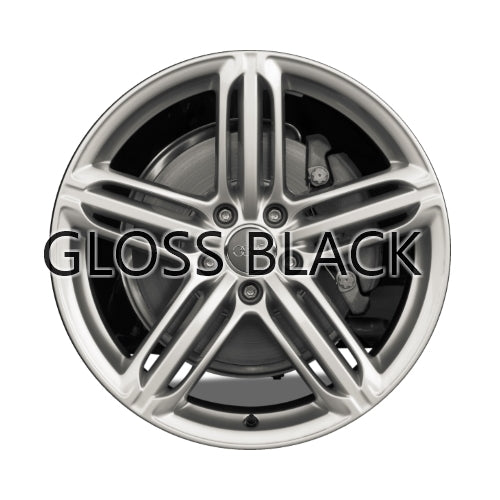 Audi 19" Gloss Black OEM Rim Wheel 58840 8K0601025AK 2013-2016, 2009-2016