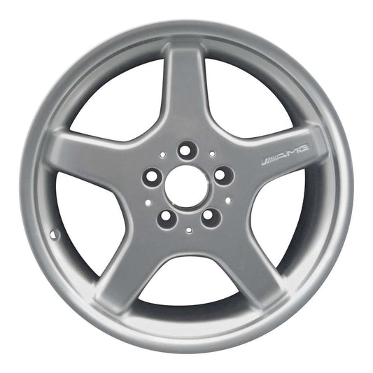 Mercedes-Benz 18" Hyper Silver OEM Rim Wheel 65320 2114012202