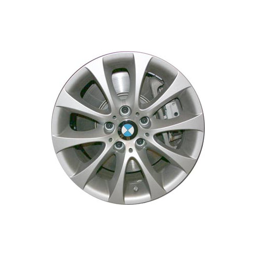 BMW 17" Powder Coat Silver OEM Rim Wheel 59613 36116768854