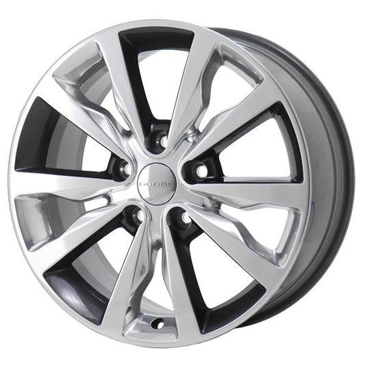 Dodge 18" Grey Polished OEM Rim Wheel 2492 1XC16GSAAA 1XC16GSAAB 1XC16GSAAC