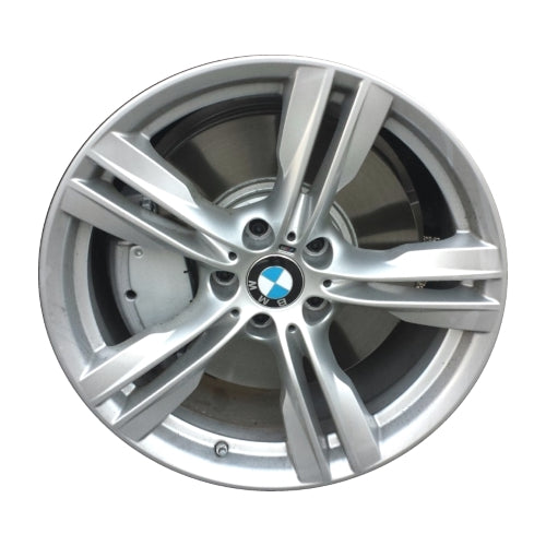 BMW 19" Powder Coat Silver OEM Rim Wheel 86043 36117846786